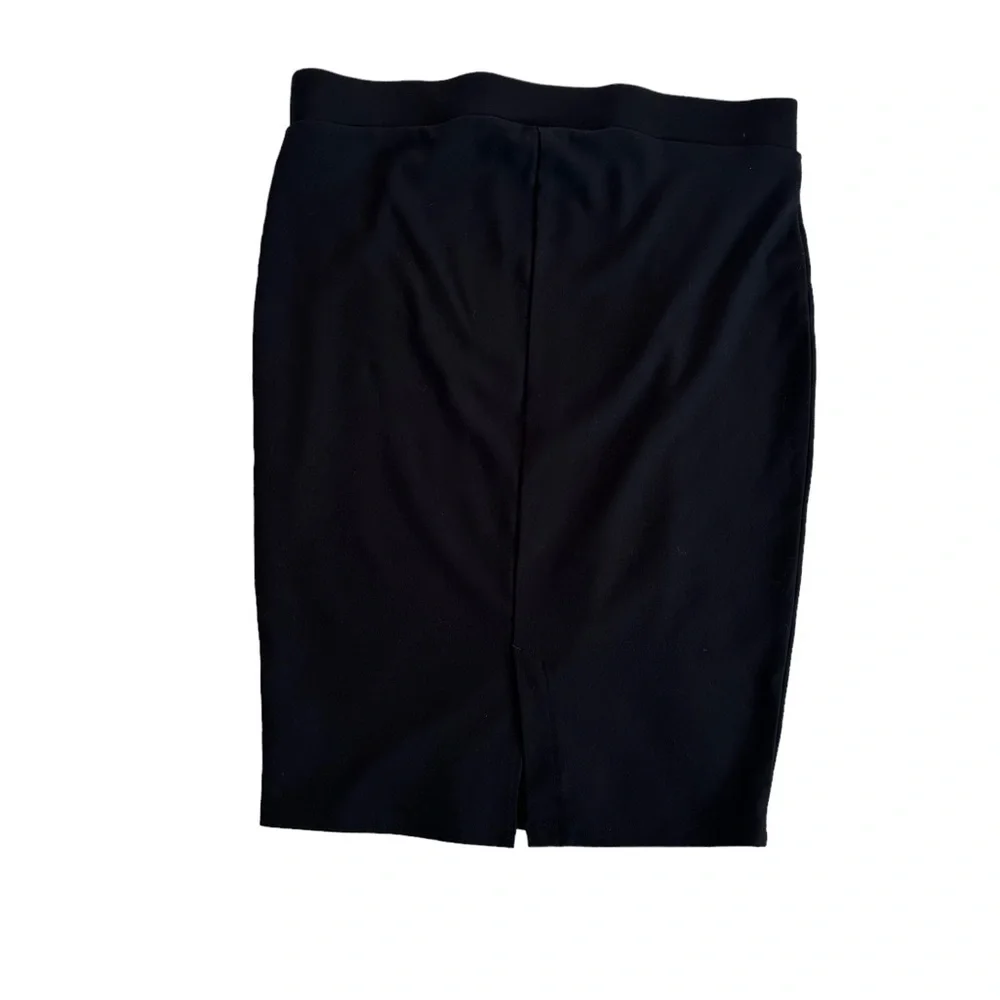 Torrid Black Premium Ponte Pencil Skirt Stretch Wide Waistband Size 2